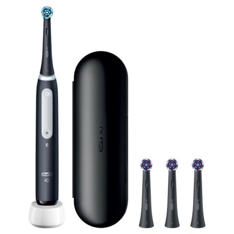 CEPILLO DENTAL IO 3 NEGRO + FUNDA + 3 REC (BRAUN)
