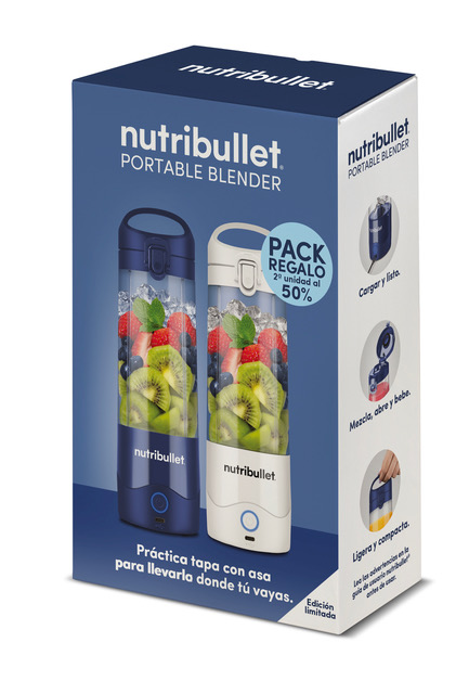 PACK DUO BATIDORAS NBP003W+NBP003NBL (NUTRIBULLET)