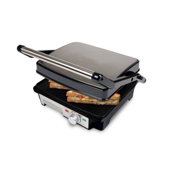 GRILL PLACAS LISAS SS-7131 INOX (SOGO)
