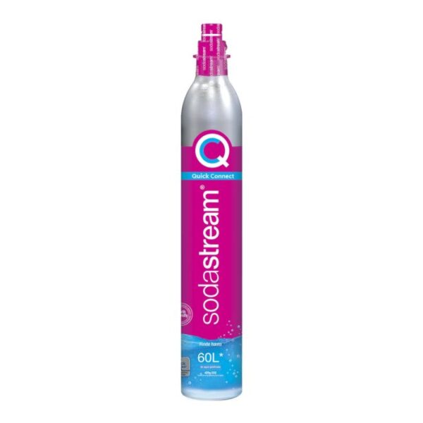 CILINDRO RECARGA CO2 QUICK CONNECT ROSA SODASTREAM