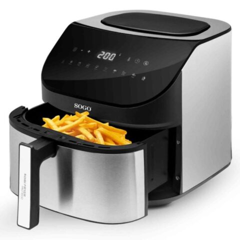 FREIDORA SIN ACEITE SS-10875 8 LITROS (SOGO)