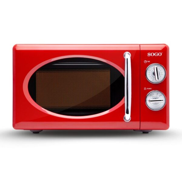MICROONDAS RETRO SS-890 ROJO (SOGO)
