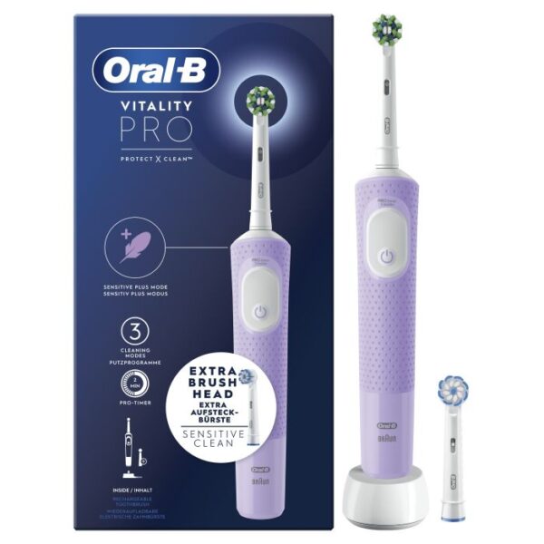 CEPILLO DENTAL VITALITY PRO BOX LILA (BRAUN)
