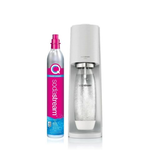 MAQUINA PARA GASIFICAR AGUA TERRA WHITE SODASTREAM