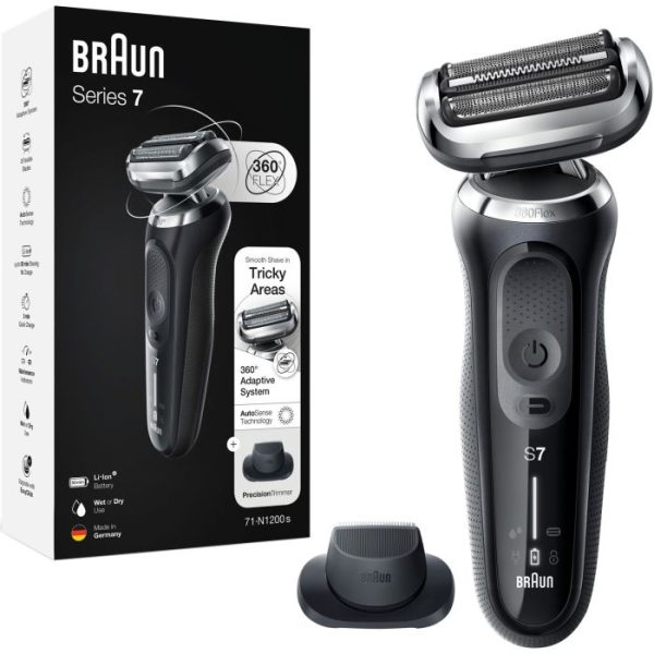 AFEITADORA FACIAL 71-N1200S (BRAUN)