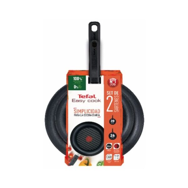 SET 2 SARTENES C422S2 20-26 CM (TEFAL)