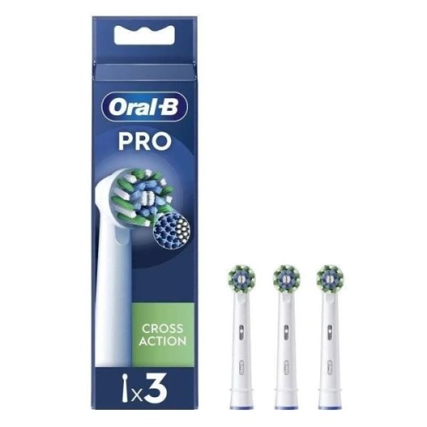 RECAMBIO DENTAL CROSS ACTION 3CT (BRAUN)