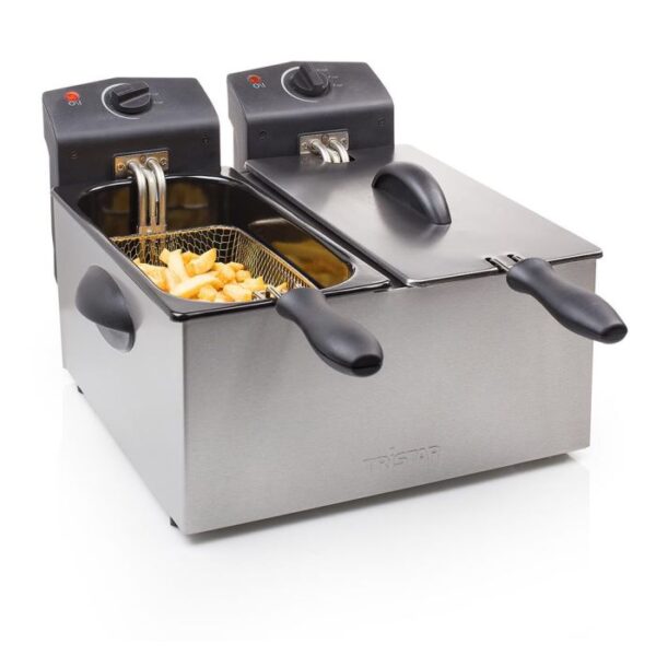FREIDORA DOBLE FR6937 2x3 LITROS (TRISTAR)