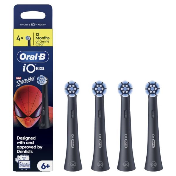 RECAMBIO DENTAL IO JUNIOR SPIDERMAN 4 UDS (BRAUN)