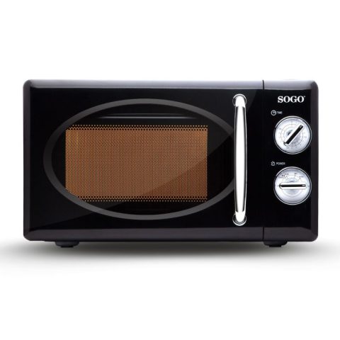 MICROONDAS RETRO SS-890 NEGRO (SOGO)